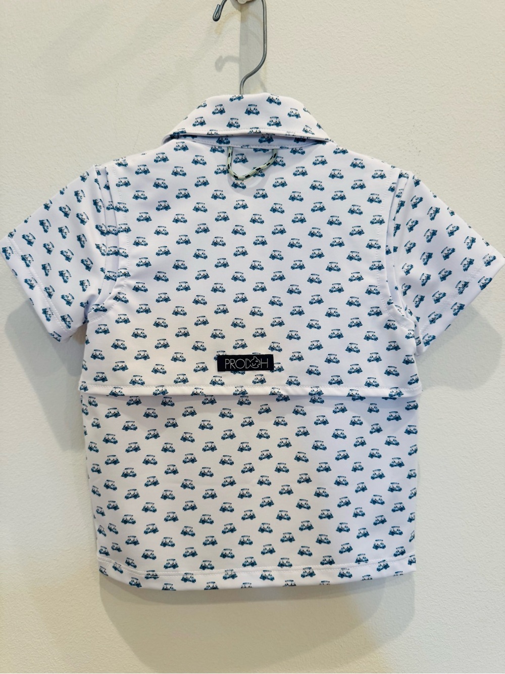 NWT Prodoh Pro Performance SS Polo, Golf Cart Print size S (8/10) - Picture 4 of 5